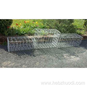 Welded gabion box protective mesh